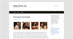 Desktop Screenshot of indiansong.org
