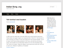 Tablet Screenshot of indiansong.org